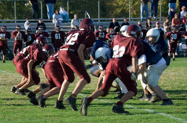 American Football Series  high school stock pictures, royalty-free photos & images