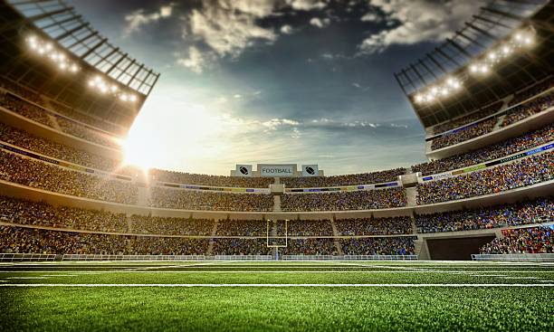 american football stadion - stadion stock-fotos und bilder