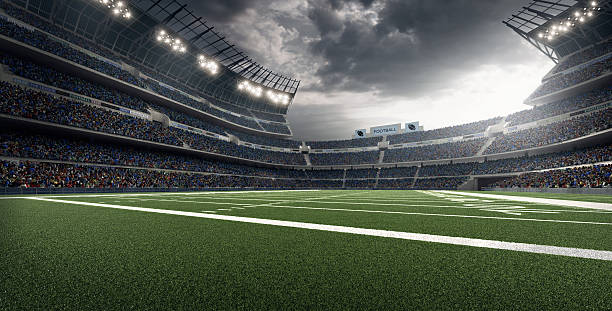 American football stadium American football stadium american football field stadium stock pictures, royalty-free photos & images