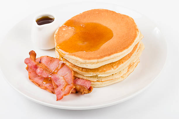 American Pancakes stock photo