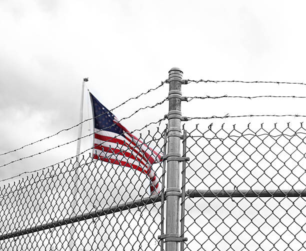 American Prison stock photo