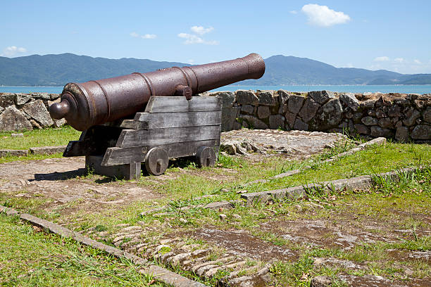 Ancient Cannon stock photo