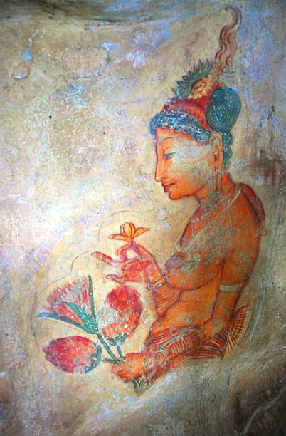 Sri Lanka Naked Women Fresco Stock Photos, Pictures 