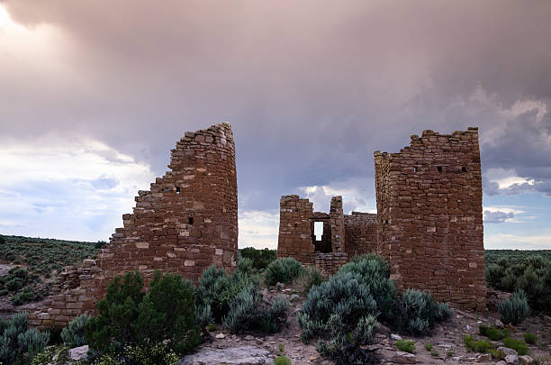 Ancient Southwest Ruins stock photo