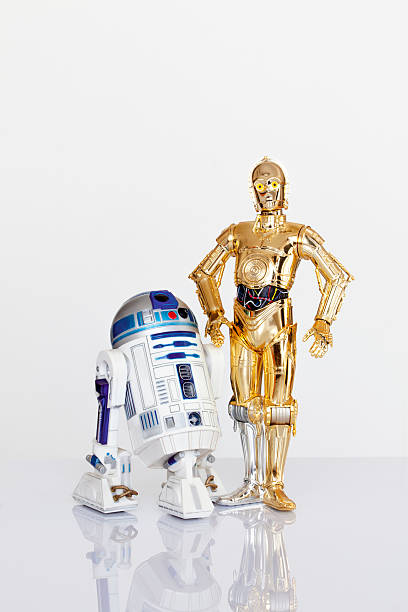 R2-D2 and C-3PO stock photo