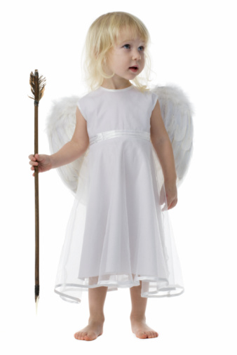 Angel With Cupid Arrow Stock Photo - Download Image Now - iStock