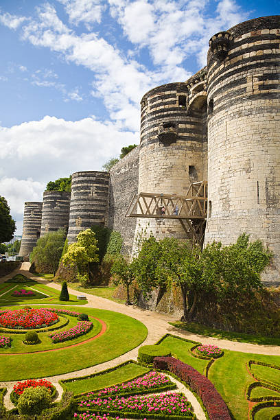 Angers Chateau, France stock photo