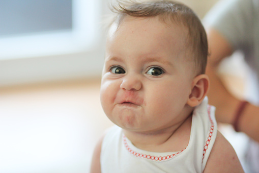 Angry Baby Face Stock Photo - Download Image Now - iStock