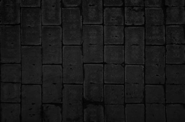 Antique brick tile texture background stock photo