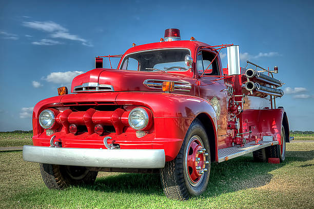 656 Antique Fire Truck Stock Photos Pictures Royalty Free Images Istock