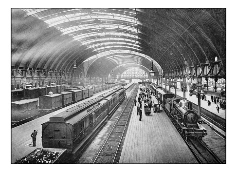 Antique London's photographs: Paddington Station