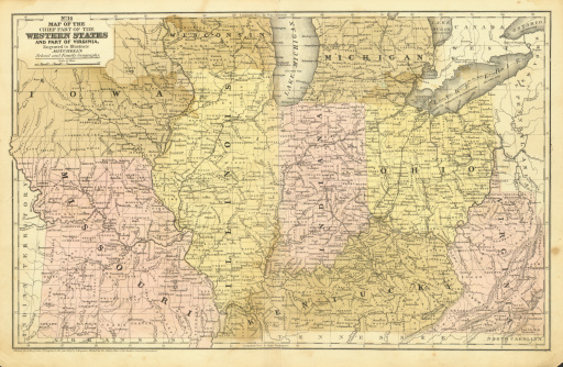 An 1839 map of the 