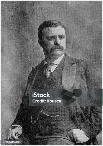 istock Antique photograph: Theodore Roosevelt 1070584084