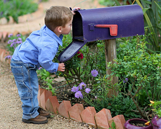 Anybody home?  mailbox stock pictures, royalty-free photos & images