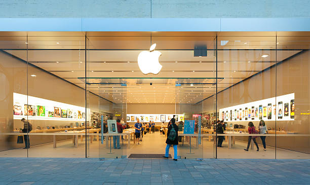 Apple Store in Adelaide stock photo