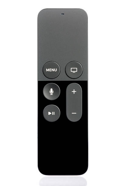 Apple TV 4th Generation Siri Remote stock photo