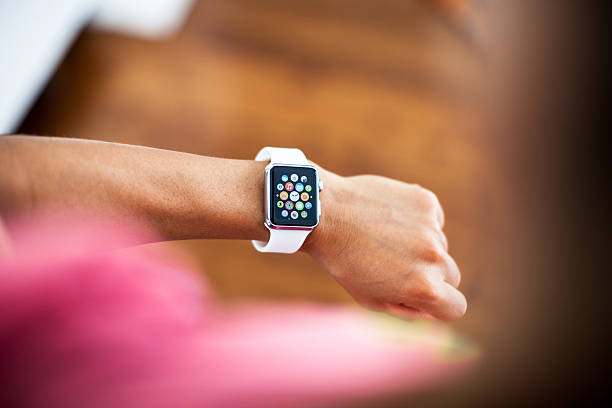 Apple Watch On Wrist Stock Photos, Pictures & Royalty-Free Images - iStock
