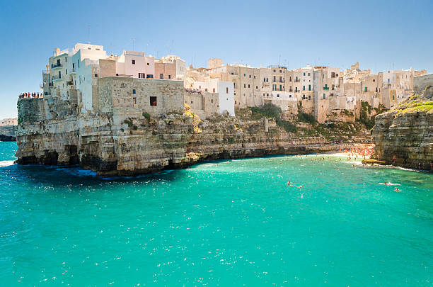 Apulia, Polignano a Mare Apulia, Polignano a Mare puglia stock pictures, royalty-free photos & images