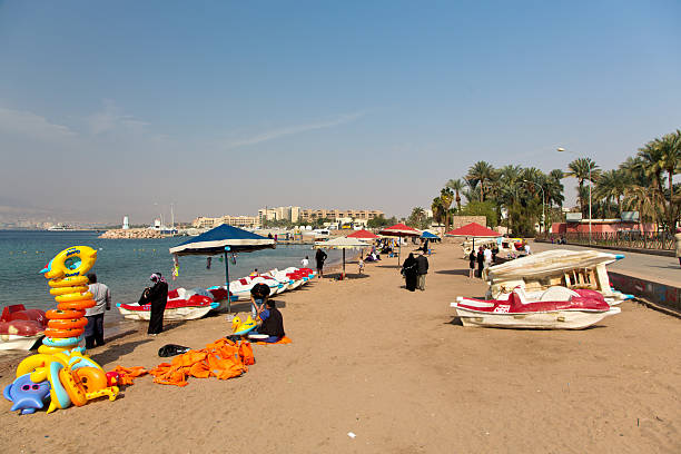 Aqaba, Joardan stock photo