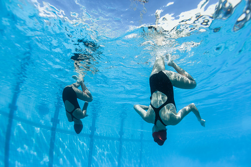 synchronized-swimming Premium Photos, Pictures and Images by Istock