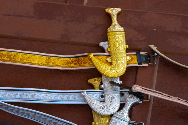 Arabian dagger stock photo