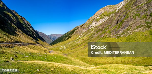 istock Aragnouet valley in France Pyrenees in summer sunny day 1368932229