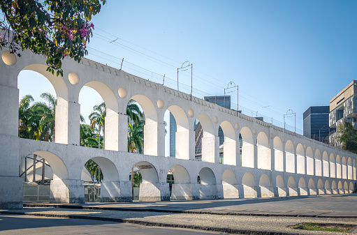 Arcos Da Lapa Arches Rio De Janeiro Brazil Stock Photo - Download Image ...