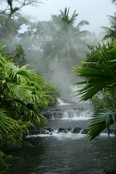 Arenal Hot Springs - Costa Rica stock photo