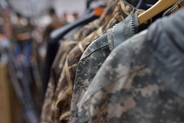 Army clothing stock photo