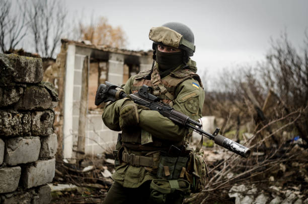 leger - oekraïne stockfoto's en -beelden