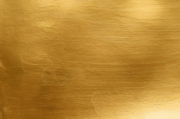 texture métal or artistique - gold texture photos et images de collection