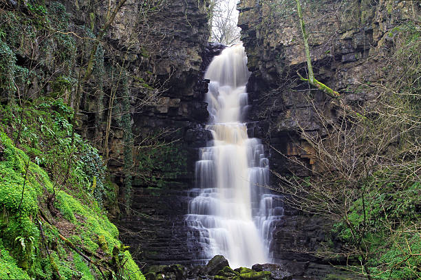 Askrigg Waterfall stock photo