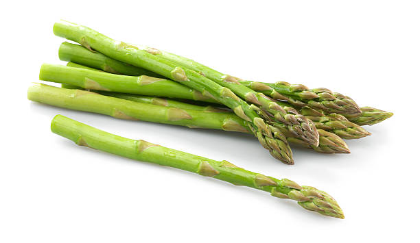 Asparagus bunch stock photo