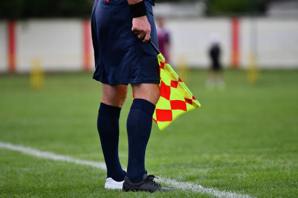 Offside Flag Stock Photos, Pictures & Royalty-Free Images - iStock