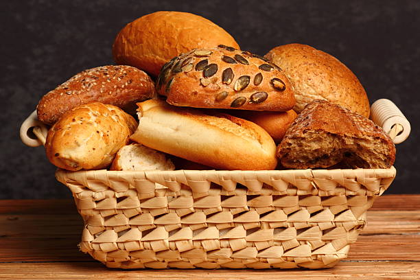Assorted Rolls and Bread stock photo