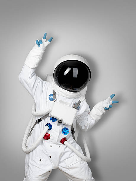 Astronaut winner stock photo