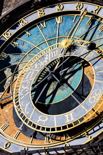 astronomical clock, Prague, Chech republic, Europe astronomical clock, Prague, Chech republic, Europe prague art stock pictures, royalty-free photos & images
