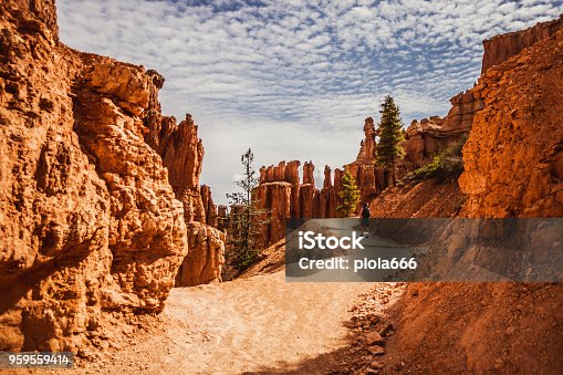 istock At Bryce Canyon National Park, Peek-a-boo trail 959559414