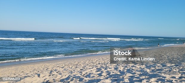 istock Atlantic Ocean view at seaside park 1327546313