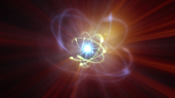 atom orbit abstract atom orbit abstract quantum physics stock pictures, royalty-free photos & images
