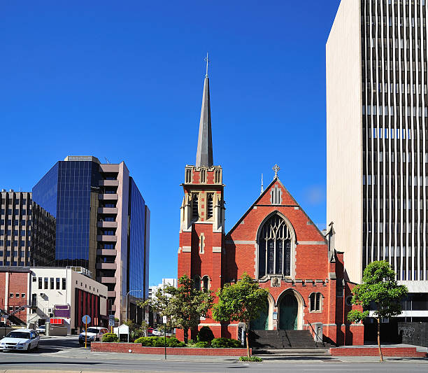 Australia City of Perth St. Andrew church stock photo