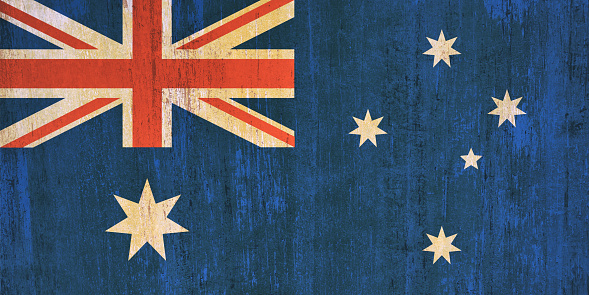 Australia Bandera De Fondo En Estilo Vintage Foto de stock y mÃ?Â¡s banco de  imÃ?Â¡genes de Anticuado - iStock