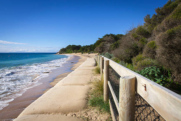 Australian Beach Shore stock photo