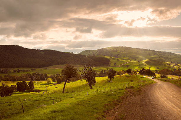 オーストラリアの田園 - ニューサウスウェールズ州 ストックフォトと画像