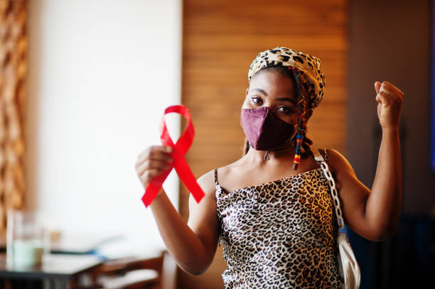 conscientização da aids. - aids - fotografias e filmes do acervo