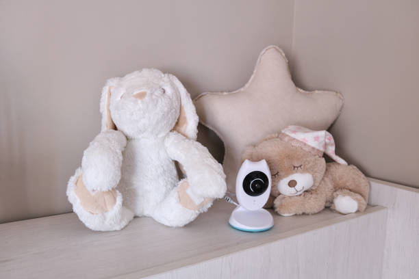 baby monitor camera  baby monitor stock pictures, royalty-free photos & images