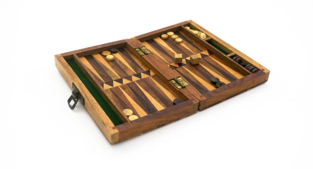 Backgammon Open Backgammon board backgammon stock pictures, royalty-free photos & images