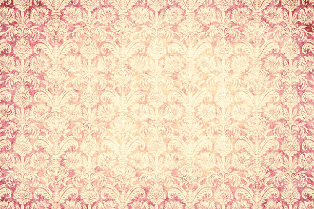 background - beige faded ornament stock photo