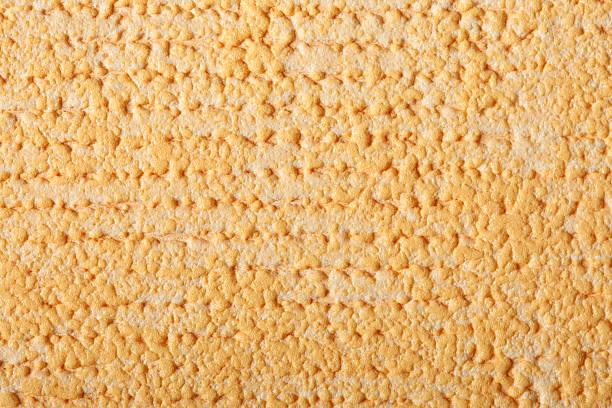 Background foamed yellow stock photo