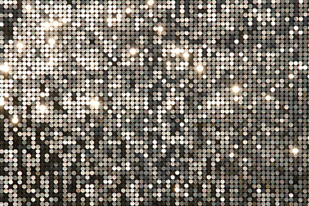 Background mosaic with light spots Silver background mosaic with light spots disco dancing stock pictures, royalty-free photos & images